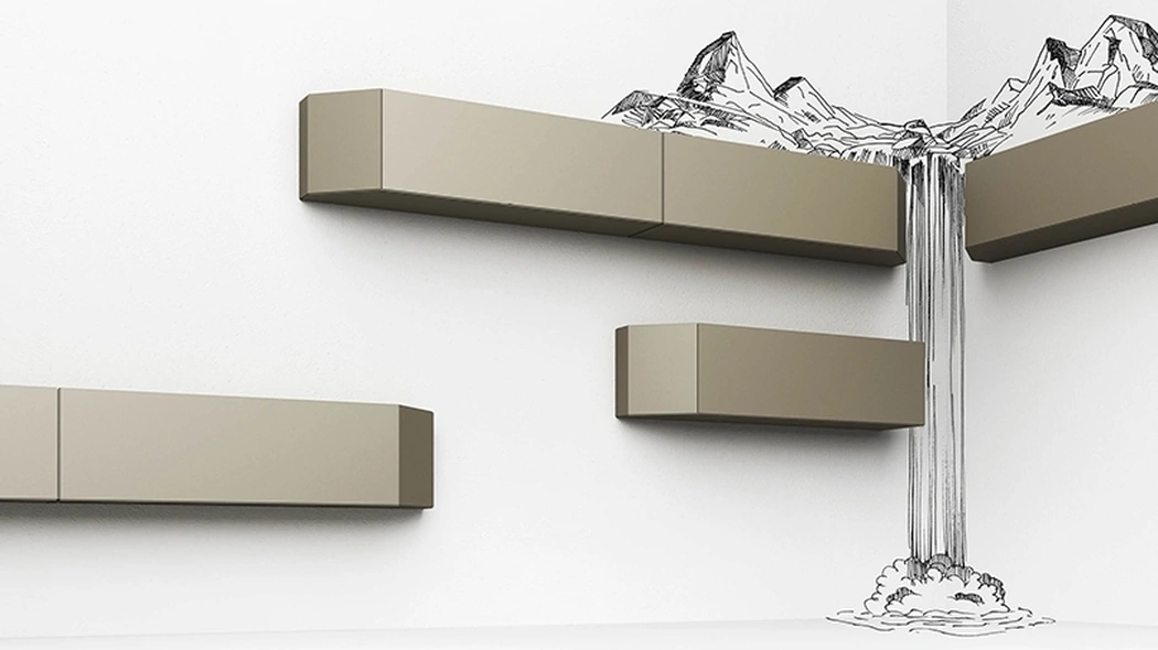 Mobile sospeso Canto di Minotti Italia