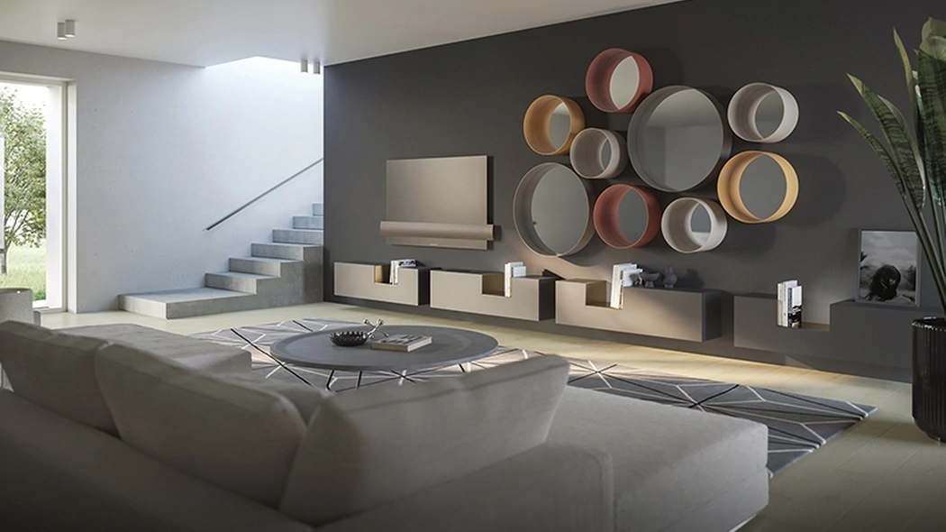 Mobile sospeso Duedi Tredi Quattrodi di Minotti Italia