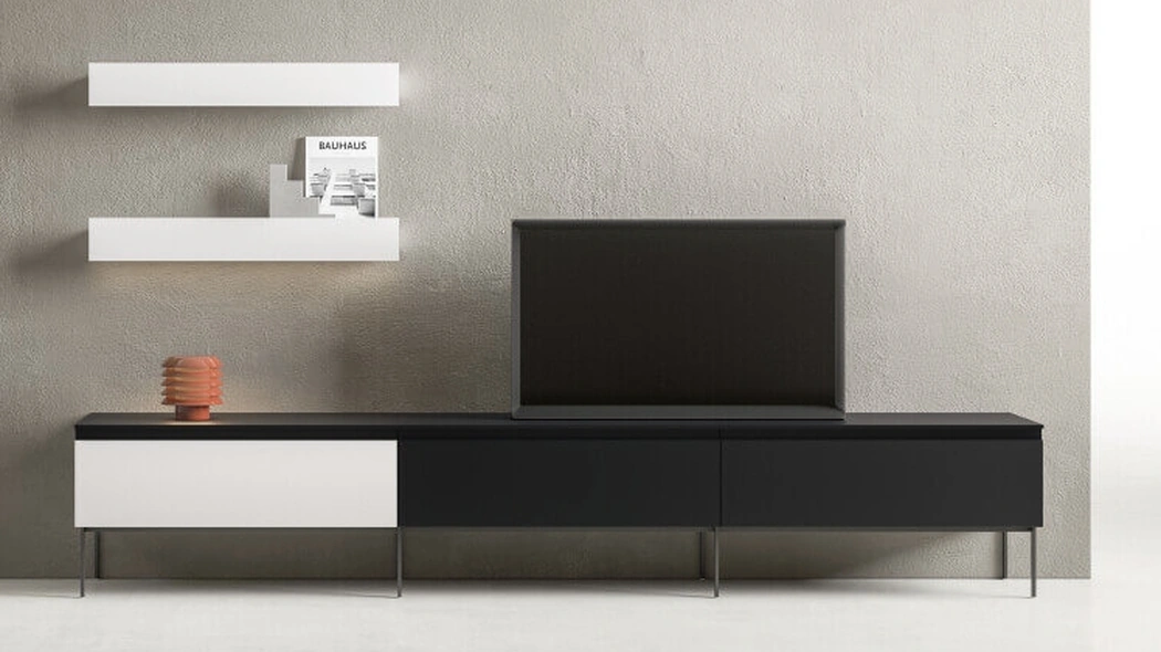 Parete Attrezzata SpaceMakers day Grip di Zalf