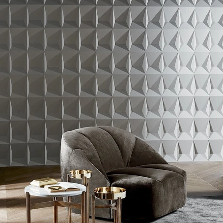 Poltrona Cloud in tessuto imbottito e trapuntato di Gallotti&Radice