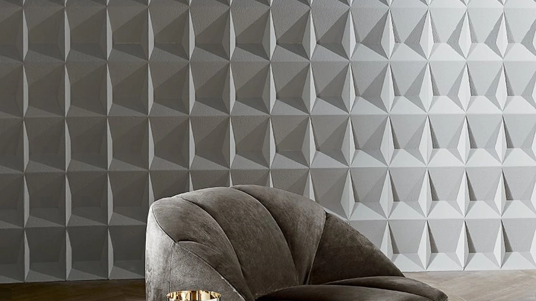 Poltrona Cloud in tessuto imbottito e trapuntato di Gallotti&Radice
