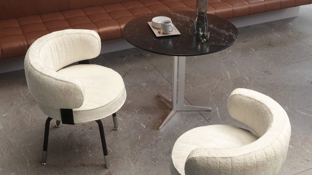 Poltroncina in tessuto Miss di Valentini