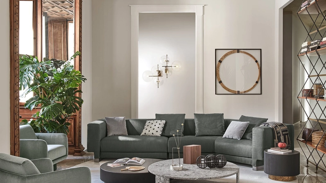 Divano modulare Elissa Sectional di Gallotti&Radice