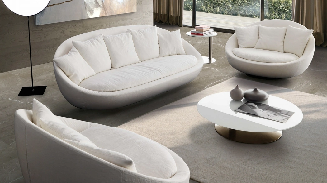 Divano lineare Lacoon di Desirèe