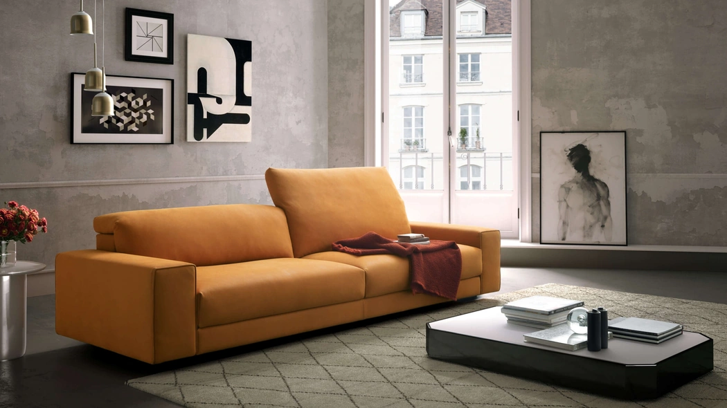 Divano lineare William New di Valentini