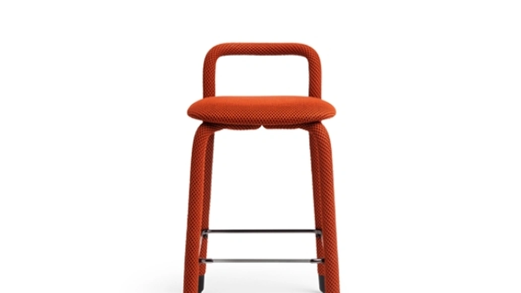 Sgabello imbottito Pippi di Midj