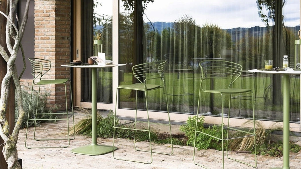 Sgabello Koki Wire di Desalto