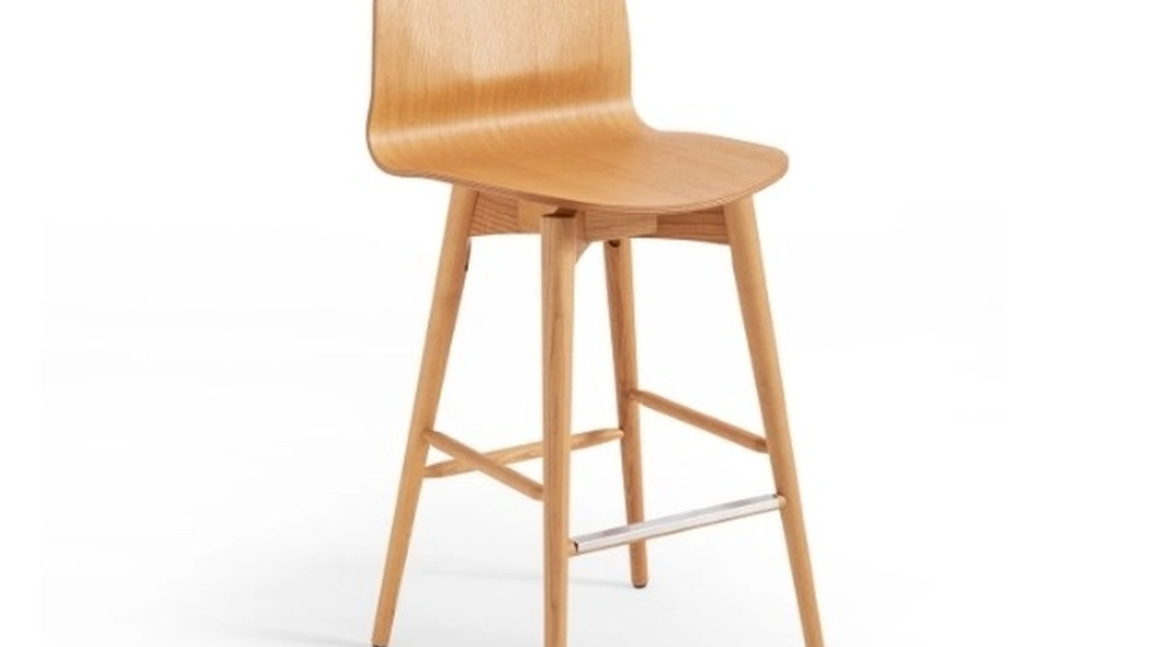 Sgabello Liù in legno di Midj