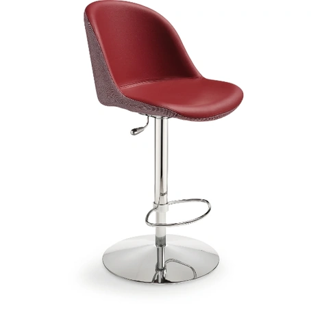 Sgabello Sonny in pelle di Midj