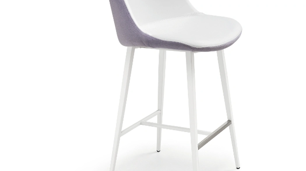 Sgabello Sonny in pelle di Midj