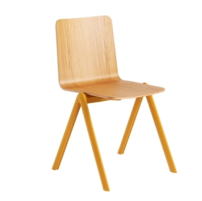 Sedia Stack S PP_LG in legno di Midj