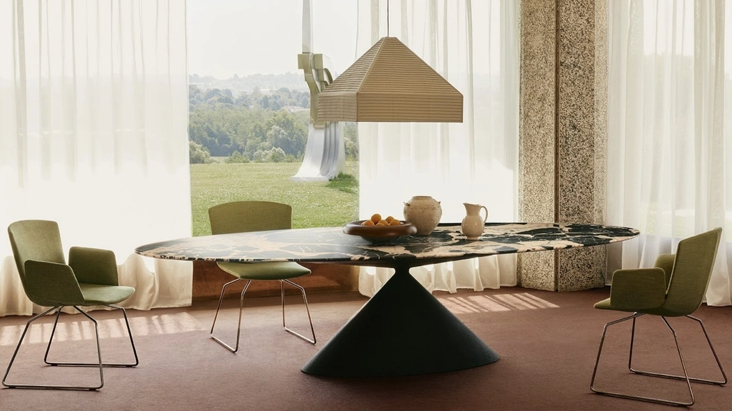 Tavolo Maxy Clay marmo di Desalto