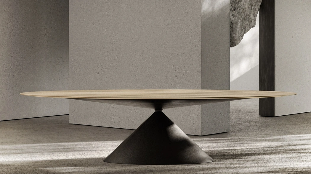 Tavolo Maxy Clay wood di Desalto