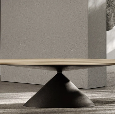 Tavolo Maxy Clay wood di Desalto