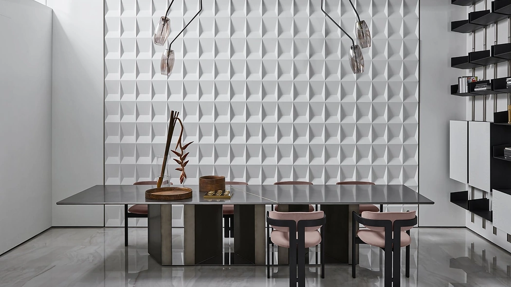 Tavolo Platium System in cristallo di Gallotti&Radice