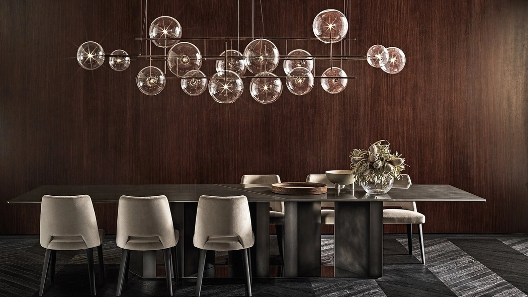 Tavolo Platium System in cristallo di Gallotti&Radice