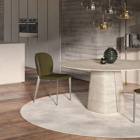 Tavolo Rado Keramik Round di Cattelan Italia