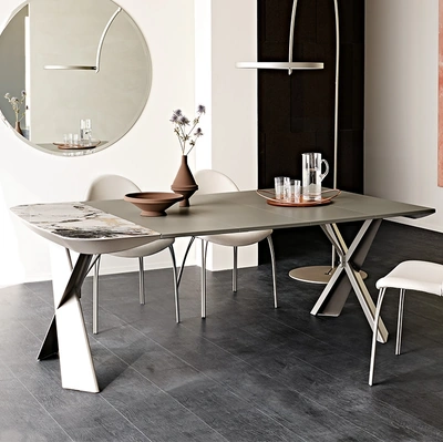 Tavolo Consolle allungabile Terminal Keramik Drive di Cattelan Italia