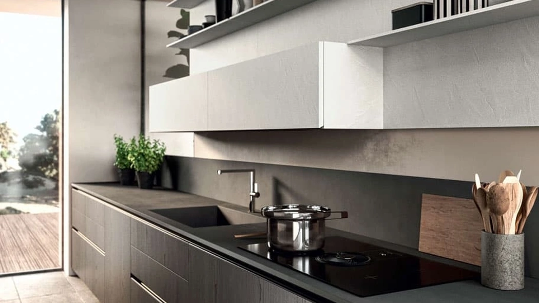 Cucina Moderna Area 22 Time angolare di Dibiesse