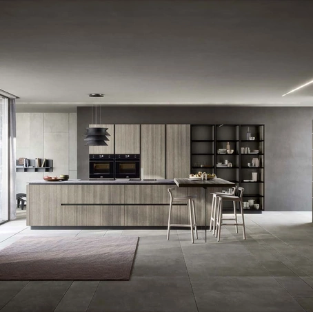 Cucina Moderna Emporio Gola con isola di Dibiesse