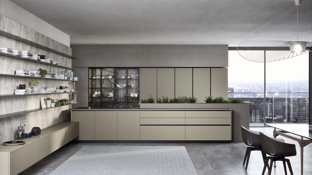 Cucina Moderna Emporio Gola lineare di Dibiesse