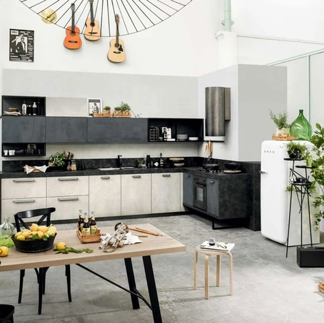 Cucina Moderna Emporio Maniglia angolare di Dibiesse