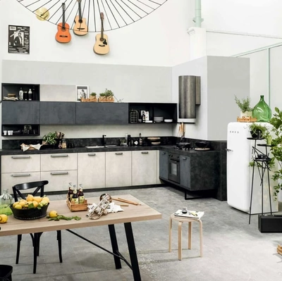Cucina Moderna Emporio Maniglia angolare di Dibiesse