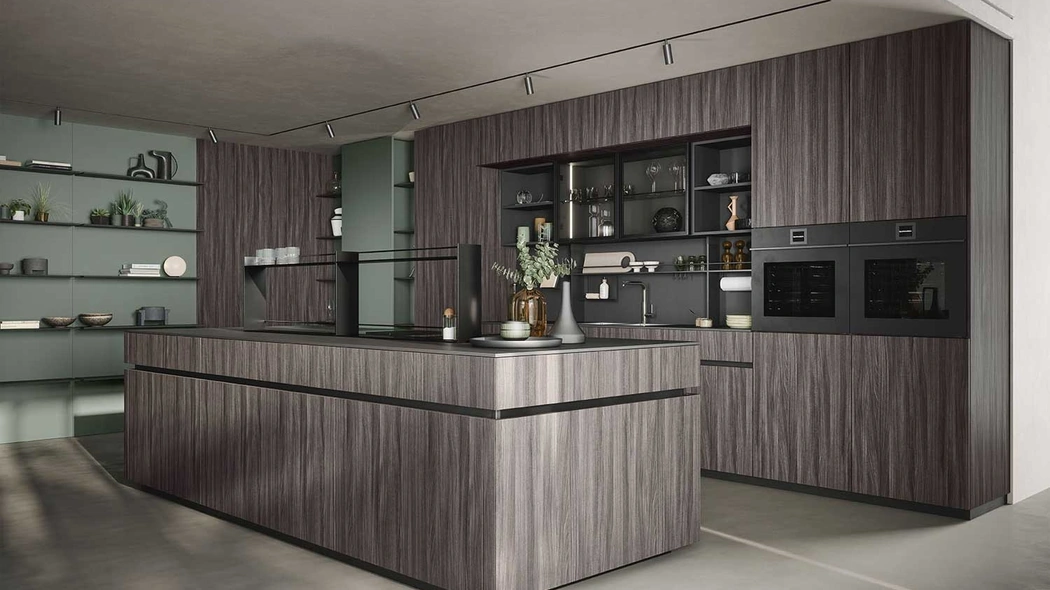Cucina Moderna GI30 con isola di Dibiesse