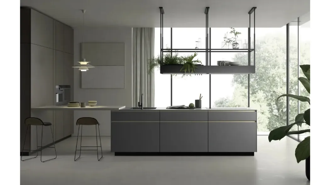 Cucina M2 Linea Grigio Bromo di Meson's Cucine