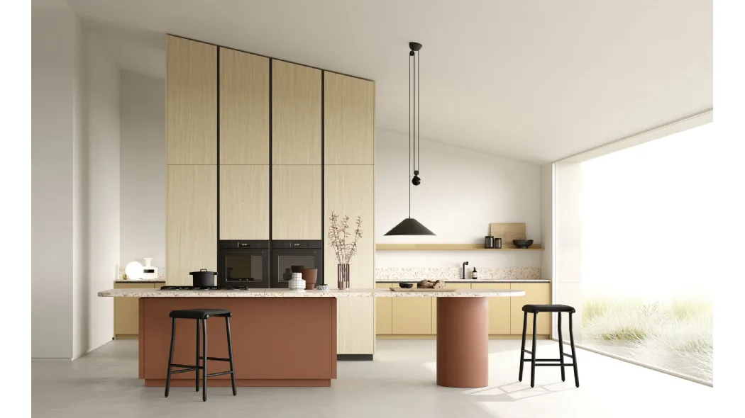 Cucina Moderna M2 Petra Giallo Evora di Meson's Cucine