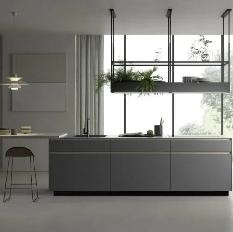 Cucina moderna M2 Linea Grigio Bromo di Meson's Cucine