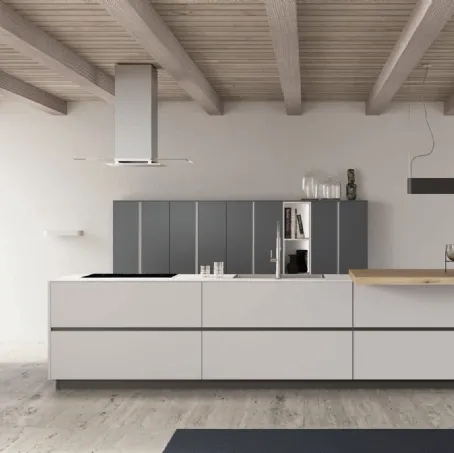 Cucina Moderna M2 Linea Grigio Efeso di Meson's Cucine