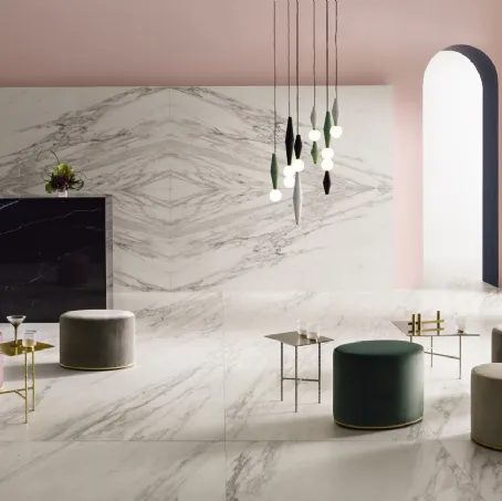 Piastrelle Delight Venato Bianco di Lea Ceramiche