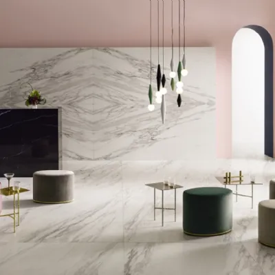 Piastrelle Delight Venato Bianco di Lea Ceramiche