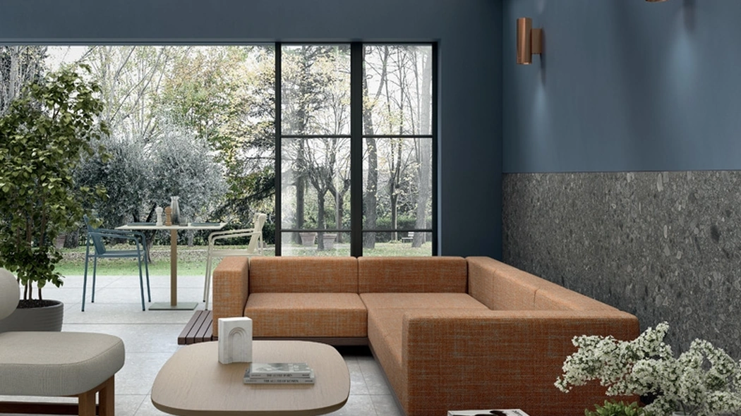 Piastrelle effetto pietra Side Stone Cluster Light di Lea Ceramiche