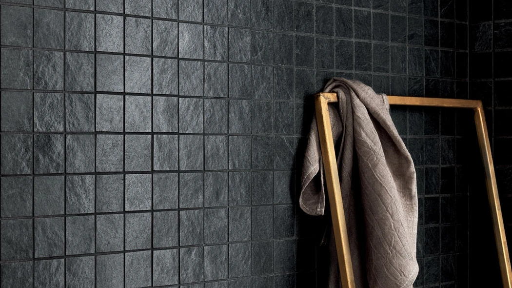 Piastrelle Waterfall Dark Flow di Lea Ceramiche