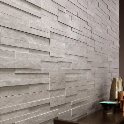 Piastrelle Waterfall Ivory Flow 3D di Lea Ceramiche