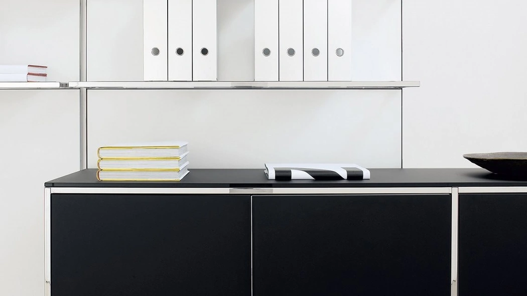 Mobile Ufficio Erminia rivestito in cristallo di Gallotti&Radice